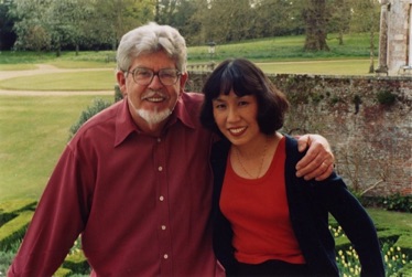 Rolf Harris with Wei Li Rolf Harris with Wei Li
